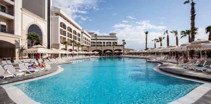 planuoji kelionę į Turkija? apsistokite 5 viešbutyje DOBEDAN EXCLUSIVE HOTEL & SPA (ex. ALVA DONNA EXCLUSIVE HOTEL & SPA).