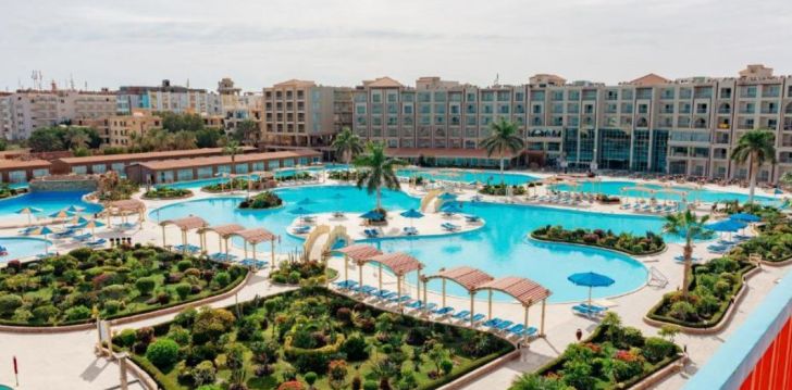 Tavęs laukia poilsis Egiptas įsikūrusiame SUNRISE SERANO AQUA PARK RESORT