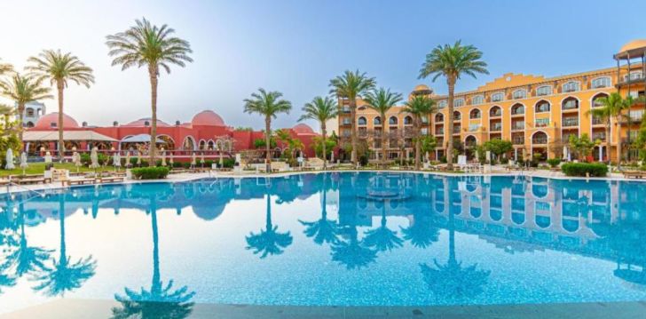 Planuoji kelionę į Egiptas? apsistokite 4 viešbutyje THE GRAND RESORT HURGHADA.