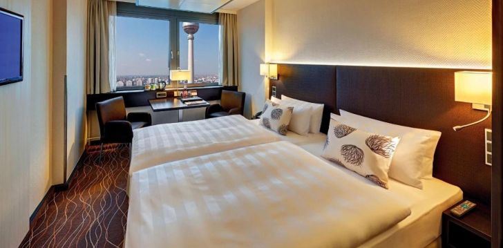 Nepraleisk progos pailsėti už gerą kainą - viešbutyje PARK INN BY RADISSON BERLIN ALEXANDERPLATZ