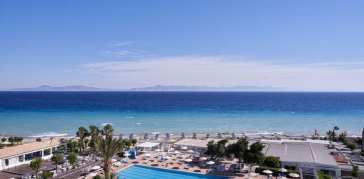 Atostogos Graikija – apsistokite viešbutyje BLUE BAY BEACH RESORT