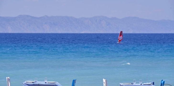 Viešbutis BLUE BAY BEACH RESORT įsikūręs Graikija. 