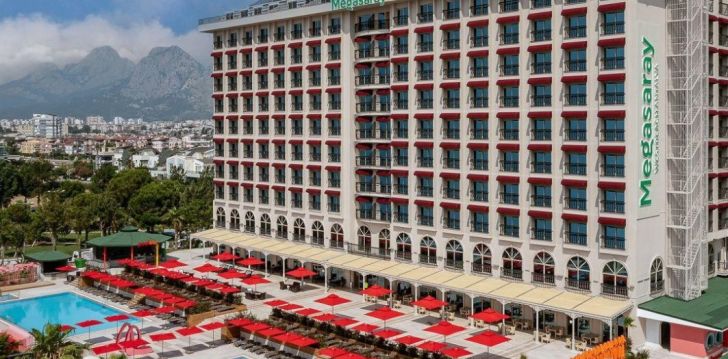 Apgyvendinimas 5* MEGASARAY WESTBEACH ANTALYA