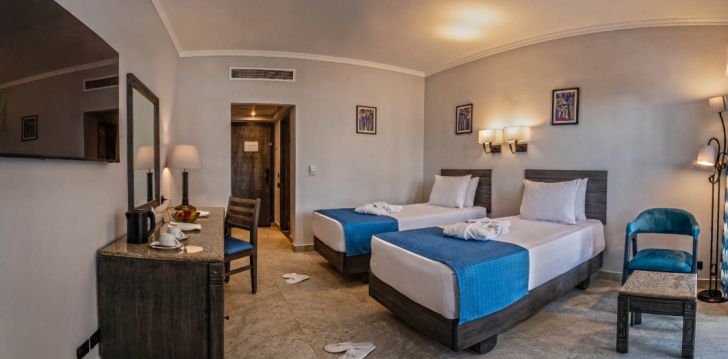 Geras kainos ir kokybės santykis atostogoms - viešbutis INVIDIA CORAL BEACH TIRAN