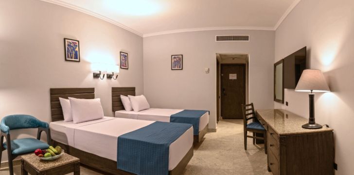 Geras kainos ir kokybės santykis atostogoms - viešbutis INVIDIA CORAL BEACH TIRAN