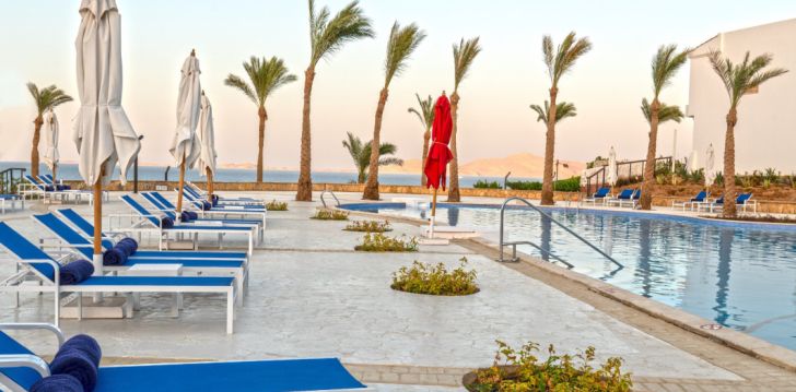 Geras kainos ir kokybės santykis atostogoms - viešbutis INVIDIA CORAL BEACH TIRAN