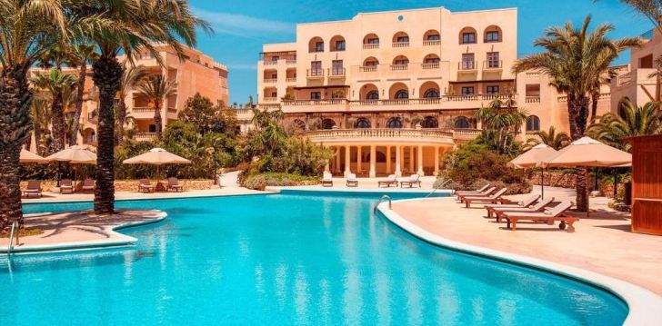 tavęs laukia poilsis Malta įsikūrusiame KEMPINSKI HOTEL SAN LAWRENZ