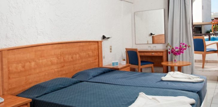 Geras kainos ir kokybės santykis atostogoms - viešbutis HERONISSOS HOTEL