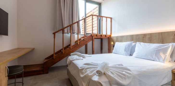 Nepraleisk progos pailsėti už gerą kainą - viešbutyje WHITE OLIVE ELITE RETHYMNO