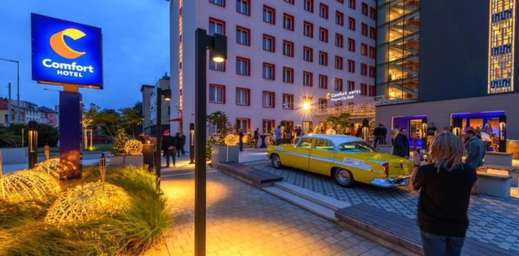 Patogus viešbutis jūsų kelionei – 4* COMFORT HOTEL PRAGUE CITY EAST