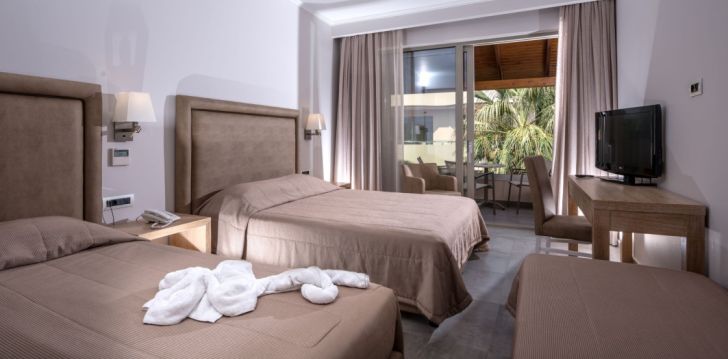 Viešbutis CACTUS BEACH HOTEL & BUNGALOWS įsikūręs Graikija. 