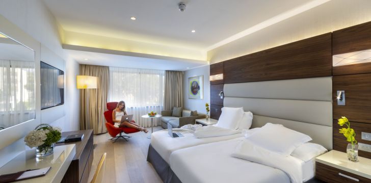 Geras kainos ir kokybės santykis atostogoms - viešbutis AMATHUS BEACH HOTEL