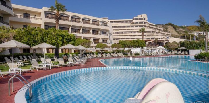 Patogus viešbutis jūsų kelionei – 4* SOL COSMOPOLITAN RHODES BY MELIA