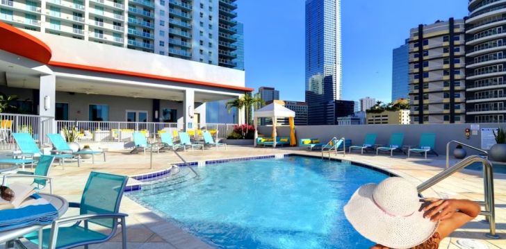 Apsistokite HAMPTON INN SUITES MIAMI DOWNTOWN viešbutyje už gerą kainą. 