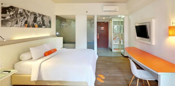 HARRIS HOTEL SEMINYAK - klientų vertinamas, kaip geras kainos ir kokybės santykis. 