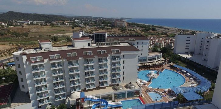 Viešbutis CENGER BEACH RESORT įsikūręs Turkija. 