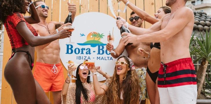 Planuoji kelionę į Malta? apsistokite 4 viešbutyje BORA BORA IBIZA MALTA. 