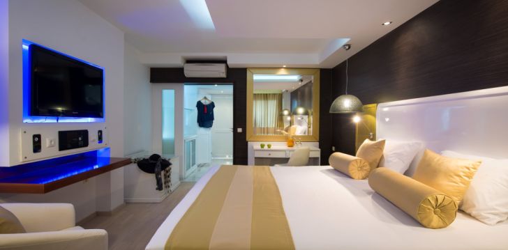 Geras kainos ir kokybės santykis atostogoms - viešbutis MINOS IMPERIAL LUXURY BEACH RESORT & SPA MILATOS