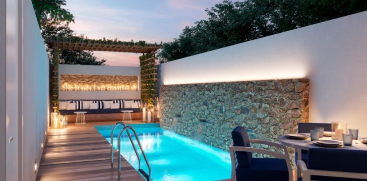 Viešbutis MINOS IMPERIAL LUXURY BEACH RESORT & SPA MILATOS įsikūręs Graikija. 