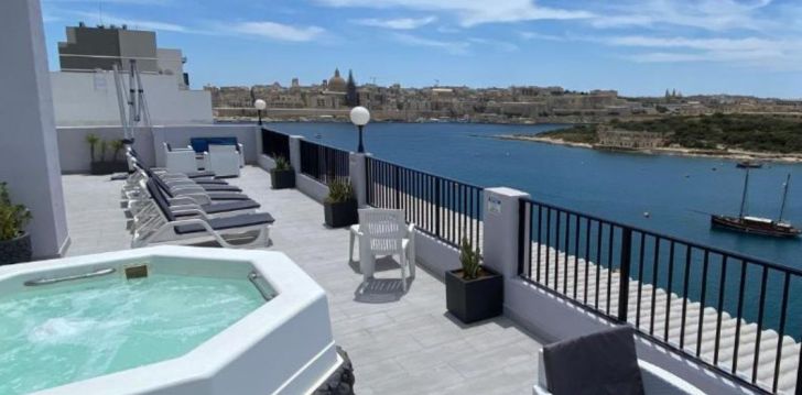 Planuoji kelionę į Malta? apsistokite 3 viešbutyje SLIEMA MARINA HOTEL.