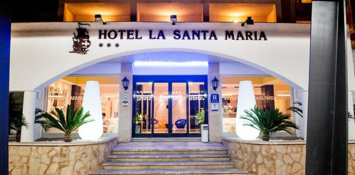 Viešbutis APARTAMENTOS LA SANTA MARIA įsikūręs Ispanija.