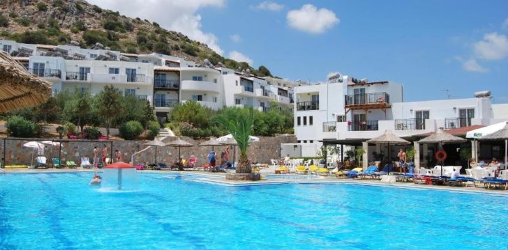 Pelnyta atgaiva kerinčio grožio Kretos saloje 4* viešbutyje SEMIRAMIS VILLAGE! 6