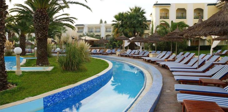 Viešbutis SOVIVA RESORT HOTEL (EX. PALMYRA AQUA) įsikūręs Tunisas.