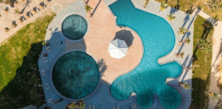 Atostogos Tunisas – apsistokite viešbutyje BLUE BEACH GOLF & SPA