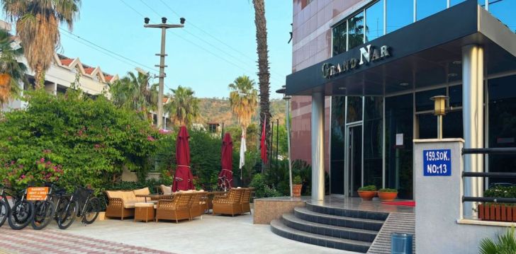 Viešbutis GRAND NAR HOTEL įsikūręs Turkija.