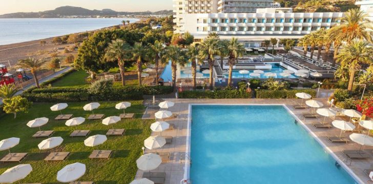 Atostogos Graikija – apsistokite viešbutyje BLUE SEA BEACH RESORT