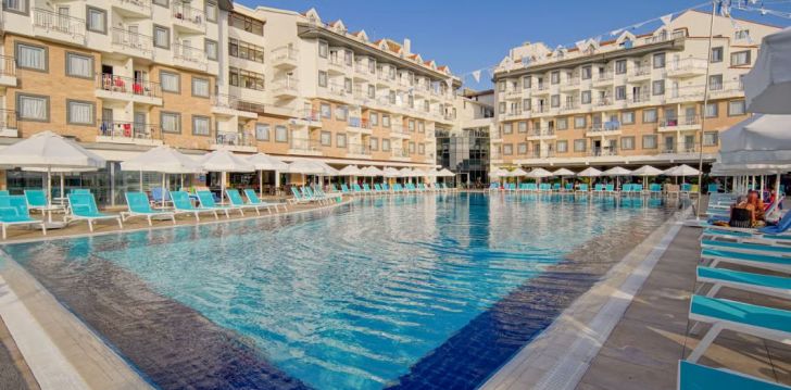 Nepraleisk progos pailsėti už gerą kainą - viešbutyje SIDE ALUNA HOTEL