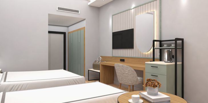 Apgyvendinimas 5* RAXERIA HOTEL
