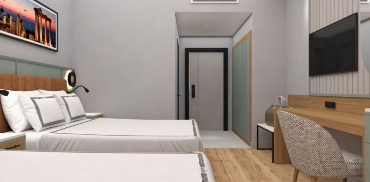 Tavęs laukia poilsis Turkija įsikūrusiame RAXERIA HOTEL