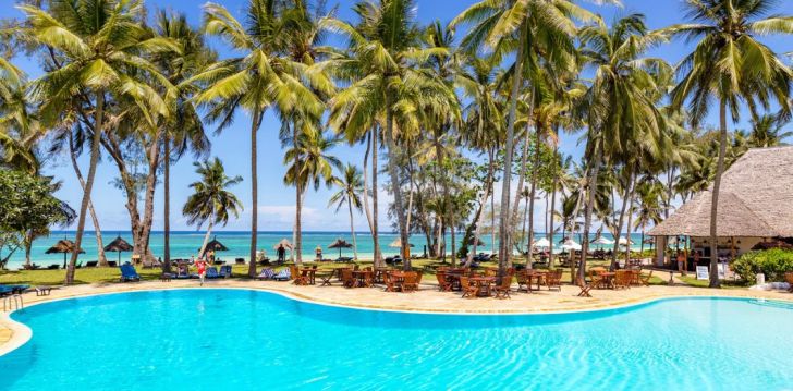 Viešbutis DIANI SEA LODGE įsikūręs Kenija.