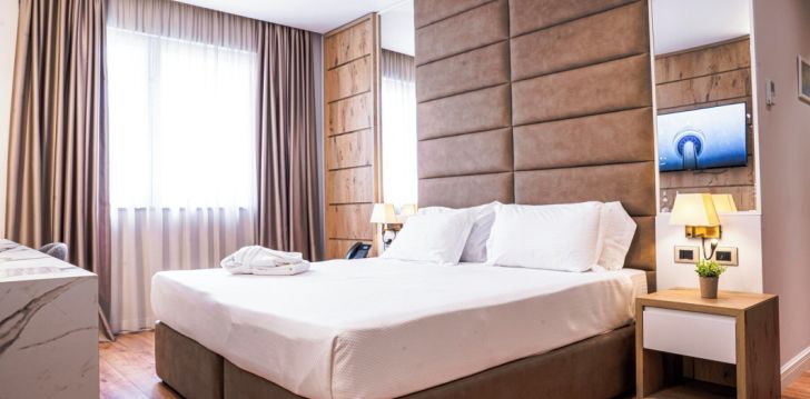 Atostogos Albanija – apsistokite viešbutyje AMFORA HOTEL & SPA