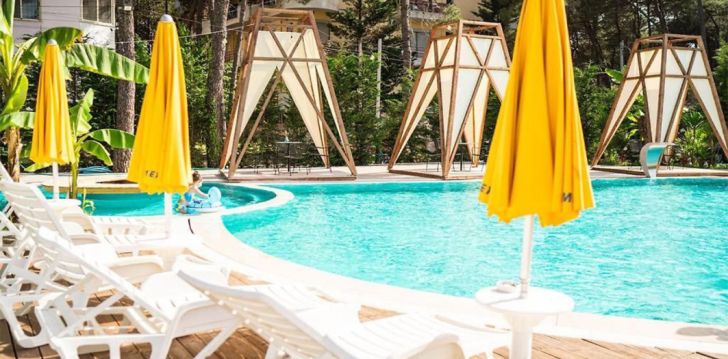 Geras kainos ir kokybės santykis atostogoms - viešbutis GARDEN PALACE