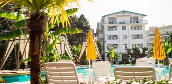 Atostogos Albanija – apsistokite viešbutyje GARDEN PALACE
