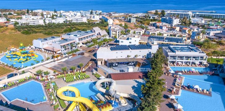 Jaukus viešbutis GOUVES WATERPARK HOLIDAY RESORT, jūsų atostogoms