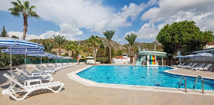 tavęs laukia poilsis Turkija įsikūrusiame CLUB HOTEL MIRABELL