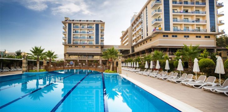 atostogos Turkija – apsistokite viešbutyje DIZALYA PALM GARDEN