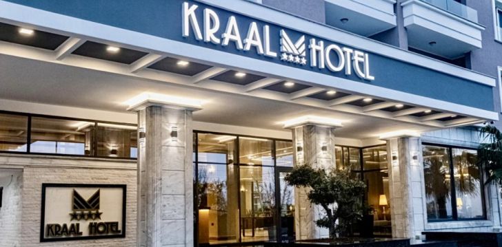 Viešbutis KRAAL HOTEL įsikūręs Albanija.