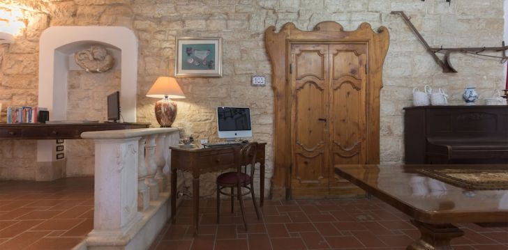 Tavo atostogos prasideda viešbutyje PALUMBO MASSERIA SANT'ANNA