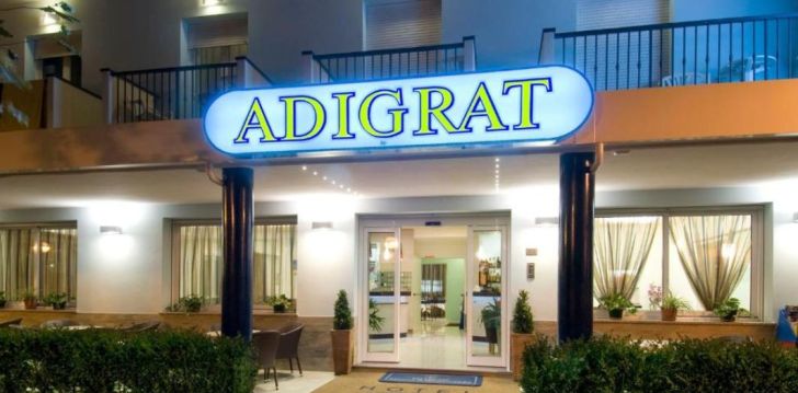Apsistokite HOTEL ADIGRAT viešbutyje už gerą kainą. 