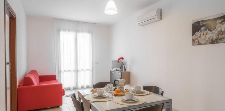 Jaukus viešbutis RESIDENCE LE FONTANE, jūsų atostogoms