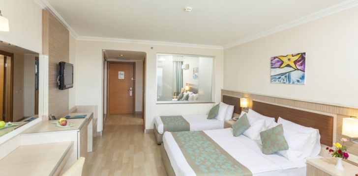 Geras kainos ir kokybės santykis atostogoms - viešbutis NARCIA RESORT SIDE
