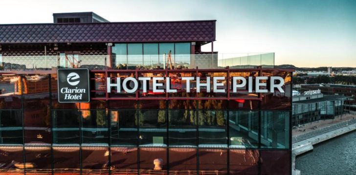 Apsistokite CLARION HOTEL THE PIER viešbutyje už gerą kainą. 