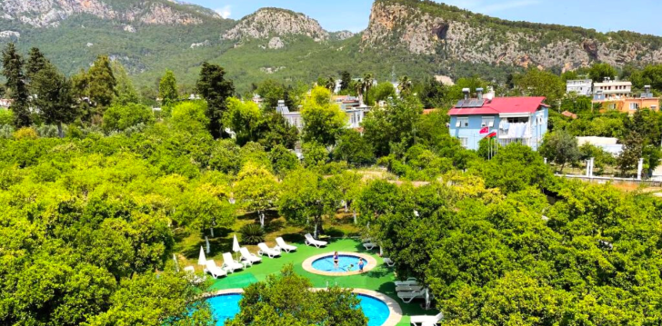 Atsipalaiduokite kalnų apsuptyje CASTLE PARK HOTEL Turkijoje! 13