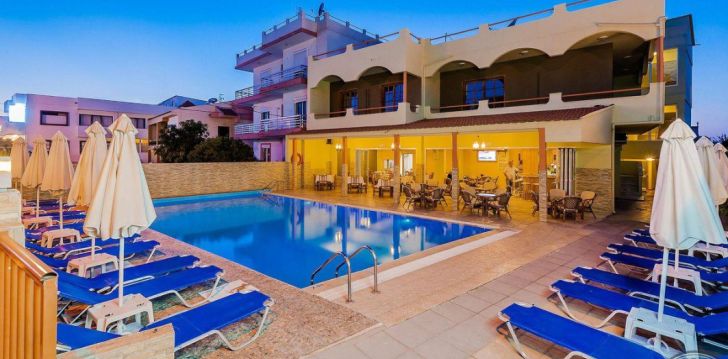 ESMERALDA HOTEL RHODES - klientų vertinamas, kaip geras kainos ir kokybės santykis. 