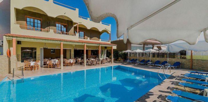 ESMERALDA HOTEL RHODES - klientų vertinamas, kaip geras kainos ir kokybės santykis.