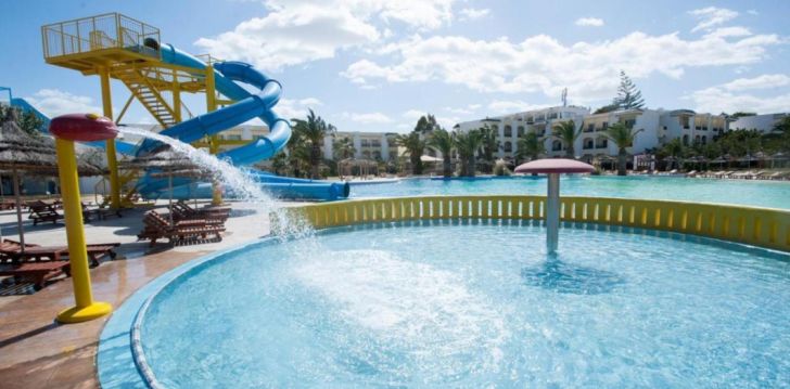 Viešbutis SOVIVA RESORT HOTEL (EX. PALMYRA AQUA) įsikūręs Tunisas.